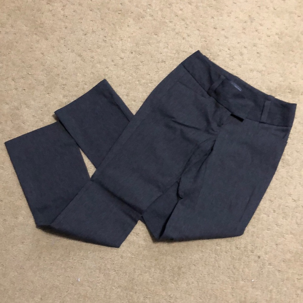 The limited exact stretch charcoal gray dress pants women’s size 0R